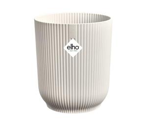 elho Vibes Fold Orchid High 12,5cm - Orchid Pot Indoor - Flower Pots Indoor - 100% Recycled Plastic - White/Linen White