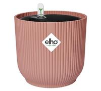 elho Vibes Fold Round 18 Flower Pot with Self Watering Insert - Delicate Pink