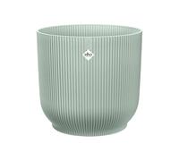 elho vibes fold round 40cm flower pot - Sorbet Green | Ø 39 x H 36.2 cm | Plant Pot Suitable for Indoor use | 100% Recycled Plastic