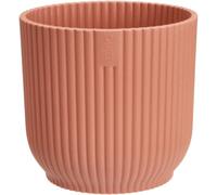 Elho Vibes Fold 7cm Mini Round Plastic Indoor Plant Pot - Delicate Pink
