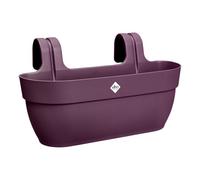 elho Vibia Campana Easy Hanger L 46 - Planter for Balcony & Outdoor - Ø 46.0 x H 26.5 cm - Purple/Maple Purple