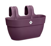 elho Vibia Campana Easy Hanger M 36 - Planter for Balcony & Outdoor - Ø 36.0 x H 26.5 cm - Purple/Maple Purple