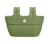 elho vibia campana easy hanger medium plant pot - Moss Green | L 24.1 x W 36 x H 26.5 cm | Suitable for outdoor use
