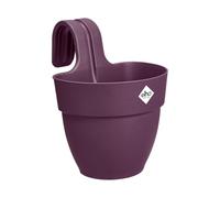 elho Vibia Campana Easy Hanger S 21 - Planter for Balcony & Outdoor - Ø 20.5 x H 26.5 cm - Purple/Maple Purple