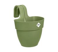 elho vibia campana easy hanger small plant pot - Moss Green | L 24.1 x W 20.5 x H 26.5 cm | Suitable for outdoor use