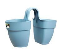 Elho Vibia Campana Flower Twin 21cm - Vintage Blue