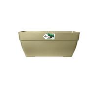 elho Vibia Campana Trough 80 - Planter for Outdoor - Ø 76.5 x H 33.3 cm - Green/Sage Green