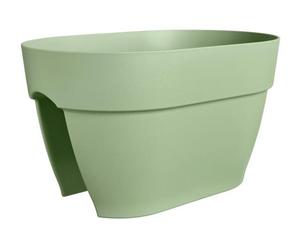 Elho Vibia Campana Wall Basket Pistachio Green 35cm