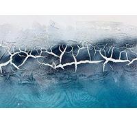 Eli-Chem Resins XL Crackle Paste 1.2kg Kit - for creating textural art effects & unique 3D cracks to your art