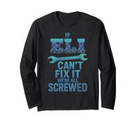 Eli Name If Cant Fix It Personal Husband Handy Man Builder Long Sleeve T-Shirt