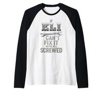 Eli Name If Cant Fix It Personal Husband Handy Man Builder Raglan Baseball Tee