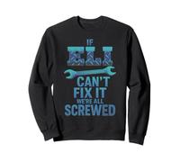 Eli Name If Cant Fix It Personal Husband Handy Man Builder Sweatshirt