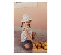 Eliana organic cotton hat Ecru 9/12 months