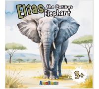 Elías, the Curious Elephant: An Educational Coloring Book