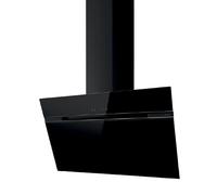 Elica Ascent ASCENT-BLK-80 80cm Wide Black Angled Wall-Mounted Cooker Hood