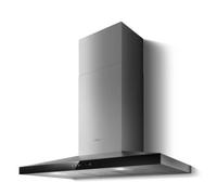 Elica IXBL/A/90 PRF0110510 Claire 90cm Chimney Cooker Hood Stainless & Black NEW