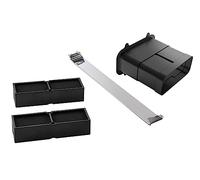 Elica KIT0180522, Exhaust installation kit for recirculation mode (rear outlet), Black