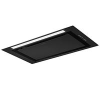 Elica LANE-60-BLK 51cm Canopy Cooker Hood - Black - For Recirculating Ventilation