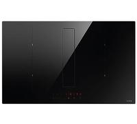 Elica NIKOLATESLA FIT XL BL/A/83 83cm Venting Induction Hob - Black Glass - For Ducted/Recirculating Ventilation