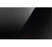 Elica NIKOLATESLA FIT XL BL/A/83 Induction Extractor Hob - Black Glass - For Ducted/Recirculating Ventilation, Black