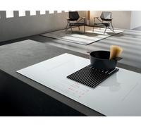 Elica NikolaTesla Libra NT-LIBRA-WH-DO 80cm Wide White Venting Induction Hob - Externally Ducted