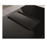 Elica NT-ALPHA-BA 78cm Vented Induction Hob, NT-ALPHA-B-80BA Ducted/Recirculating Ventilation, Black, A Rated