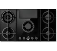 Elica NT-FLAME-EVO-BL - Black Venting Hob - 90cm 4 Zones