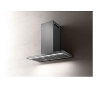 Elica Thin 90 90 cm Chimney Cooker Hood - Stainless Steel - For Ducted/Recirculating Ventilation