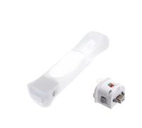 ELICTECH Wii Motion Plus Adapter Sensor with Silicon Case, Motion Plus Sensor Adapter Accelerator for Nintendo Wii Remote Controller, Gamer Gifts(White)