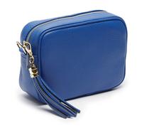 Elie Beaumont Women's Crossbody Tassel Bag in Cobalt Elie Beaumont Cobalt One Size