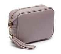 Elie Beaumont Women's Crossbody Tassel Bag in Lavender Elie Beaumont Lavender One Size