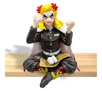 ELIE&EASON Rengoku Figure,Demon Slayer Figure, Anime Character Statue Collectible Cake Topper Desktop Decor Gift for Kids Fans