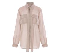 Elie Saab cotton shirt - Neutrals XS-S-L