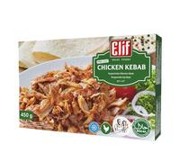 Elif Chicken Doner 450g | Pre Sliced Grilled Chicken Kebab | Netherland Frozen Halal Foods | Halal Dishes on The Table with Ease | Stone Oven Baked Ready Meals (Chicken Doner 450g, 1 Pack)
