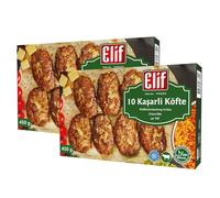 Elif Kasarli 450g | 10 Cheese Kofte Metaballs | Netherland Frozen Halal Foods | Halal Dishes on The Table with Ease | Stone Oven Baked Ready Meals (Cheese Kofte 450g, 2 Pack)