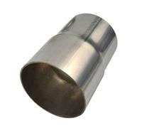 Elifecenter ID 2.5" to OD 2.5" Stainless Steel Universal Exhaust Adapter Coupler