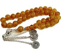 ElifNur Kehribar Nature Subha Prayer Beads Islamic Gift Kuka Tesbih Misbaha Islam Tasbih Namaz Tasbeeh Amber Sandalous Misbaha Prayerbeads Rosary, Bakalite Faturan Kehribar Oltu, Tesbih, natural