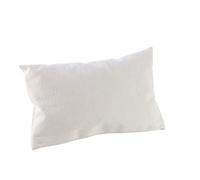 Eliga Sauna Neck Pillow with Terry Cloth Cover, White, 30 x 20 cm, 8658