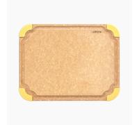 Elihome Premim Series Wood Fiber Dishwasher Safe Cutting board for Kitchen, Food Icon, Juice Grooves, Non-Porous, Non-slip Feet,Made in USA, Medium 13" x 10" (Medium 13x 10 (Cooked Food))