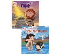 Elijah/John the Baptist Flip-Over Book (Little Bible Heroes)