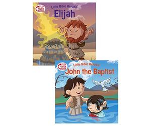 Elijah/John the Baptist Flip-Over Book (Little Bible Heroes)