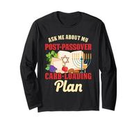 Elijah The Door's Open Just Saying Passover Long Sleeve T-Shirt