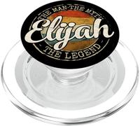 Elijah The Man The Myth The Legend Vintage Personalized Name PopSockets PopGrip for MagSafe