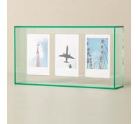 Elil Instax Mini Frame - Acrylic Clear Picture Display Holds Photos or Polaroid Film by Fujifilm Instax Mini Film. Compatible with Instax Camera Mini Series