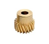 ELILANEY 0.5 Module Copper Helical Gear 0.5M 20 Teeth 30 Teeth Left Handed Spiral Helical Gear Motor Rack Pinion spiral mechanical(26T 5mm bore)