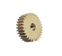 ELILANEY 0.6M 75 Teeth Flat Spur Gear Straight Teeth Pinion 0.6 Module 75T Cylindrical Drive Gear 46.2mm Diameter 5mm Thickness mechanical(19mm bore)