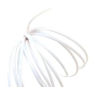 ELILANEY 1 Meter 1mm 2mm 3mm 4mm 5mm 6mm 8mm PTFE FEP Tube for 3D Printer Parts Pipe Convey Bendable(White,ID 5mm x 7mm OD)