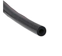 ELILANEY 1 Meter 2mm x 4mm ID 2mm OD 4mm PTFE Tube for 3D Printer Parts Pipe 1.75mm Filament Guide Tube Convey Bendable(Black)