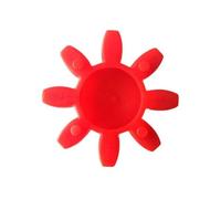 ELILANEY 10pcs 8 Petals Solid Plum Pad GS24 GS28 GS38 GS42 Elastic Ring Claw Coupling Elastic Cushion Shaft Adjustable(GS48)
