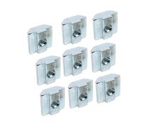 ELILANEY 10pcs Sliding Nut for Aluminum Profile 2020 3030 4040 4545 Extrusion Slot T Shape Sliding Block Support Fixing(40 Series M6)